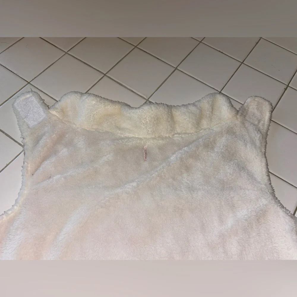 Fur teddy dog vest coat winter travel party holiday collared gifts pet clothes